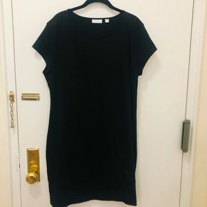 XL Black NY&Co short sleeve T-Shirt dress with banded hem